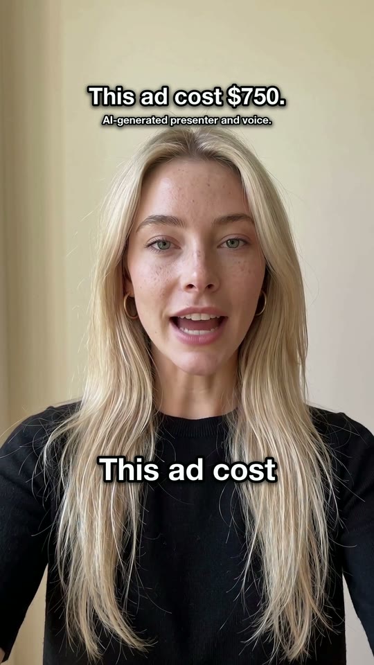 This Ad Cost $750 — poster frame